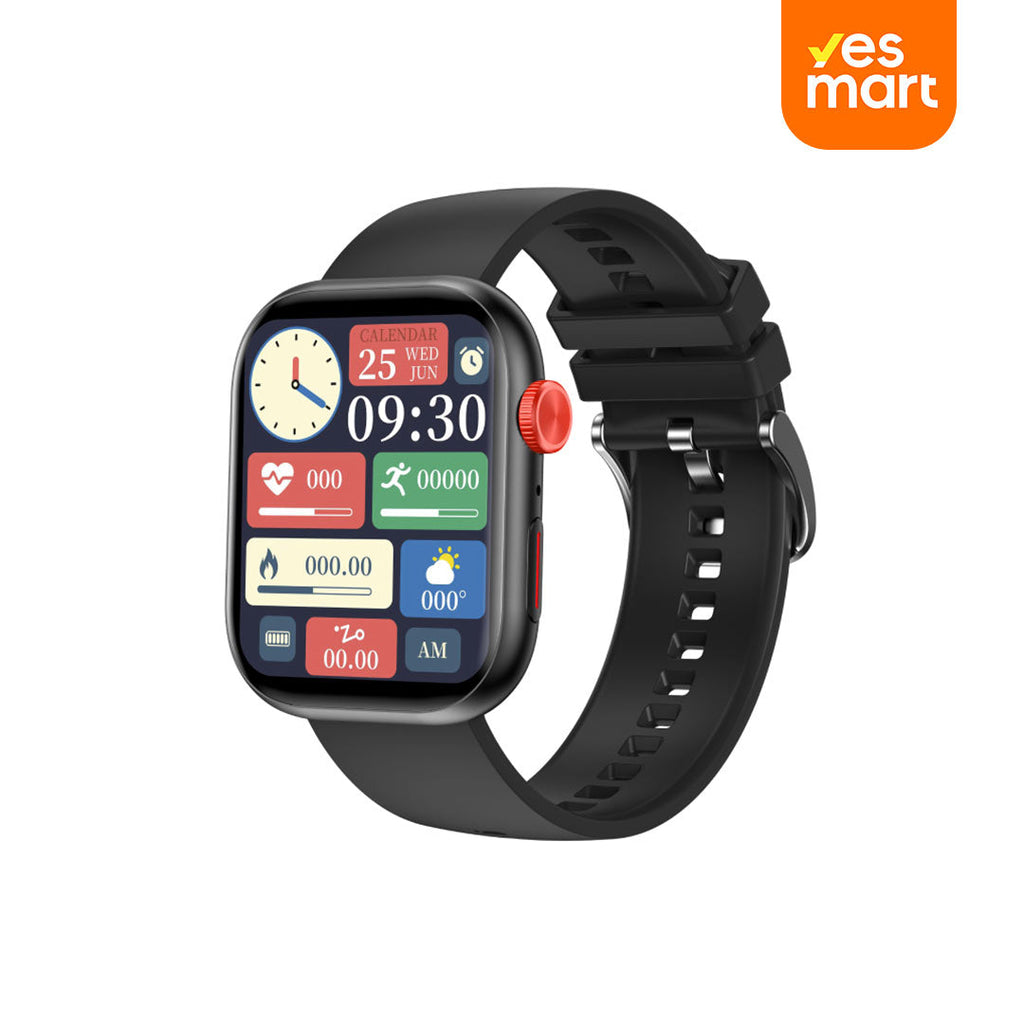 Reloj inteligente Diseño Moderno 2.01” TFT Pantalla Monitoreo de Salud y Modos Deportivos -SW015