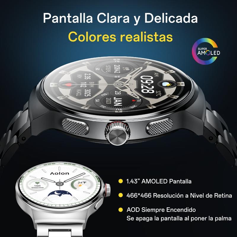 Aolon Prime  Reloj Inteligente Pantalla AMOLED