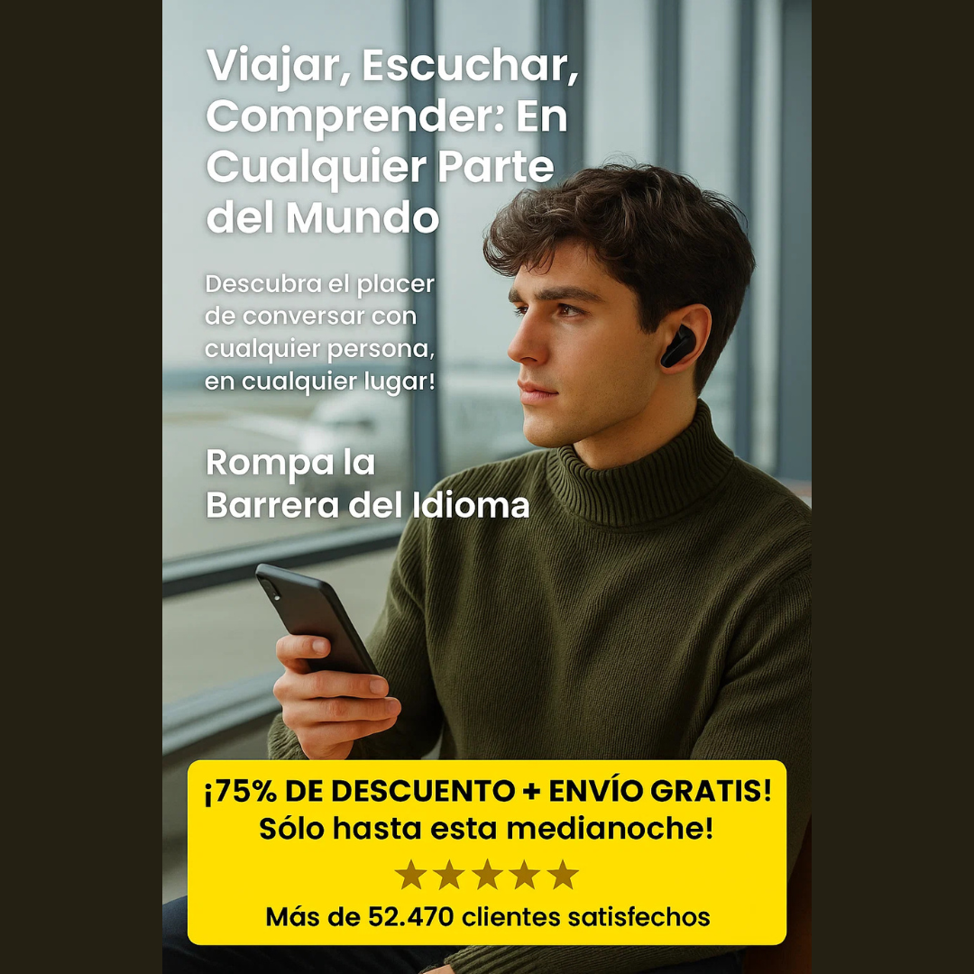 Auriculares Traductores TODO-en-1