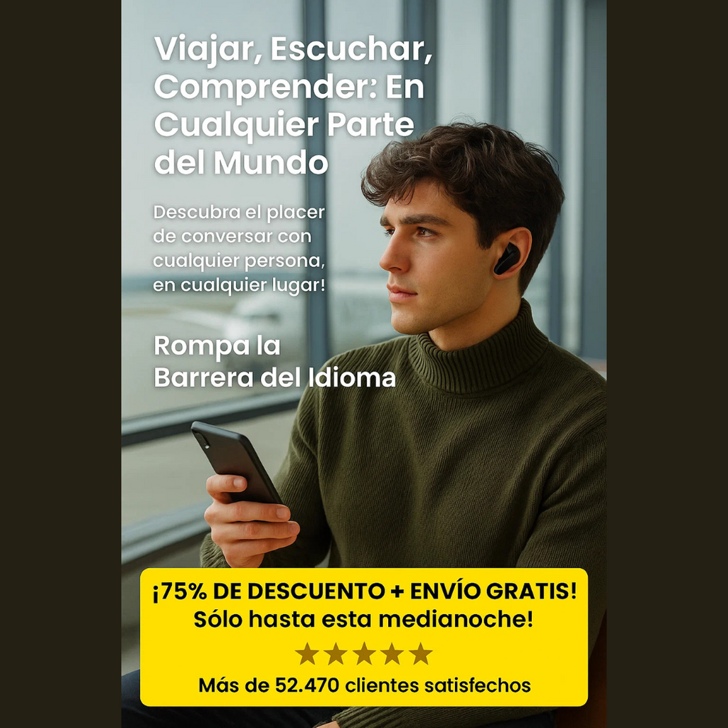 Auriculares Traductores TODO-en-1