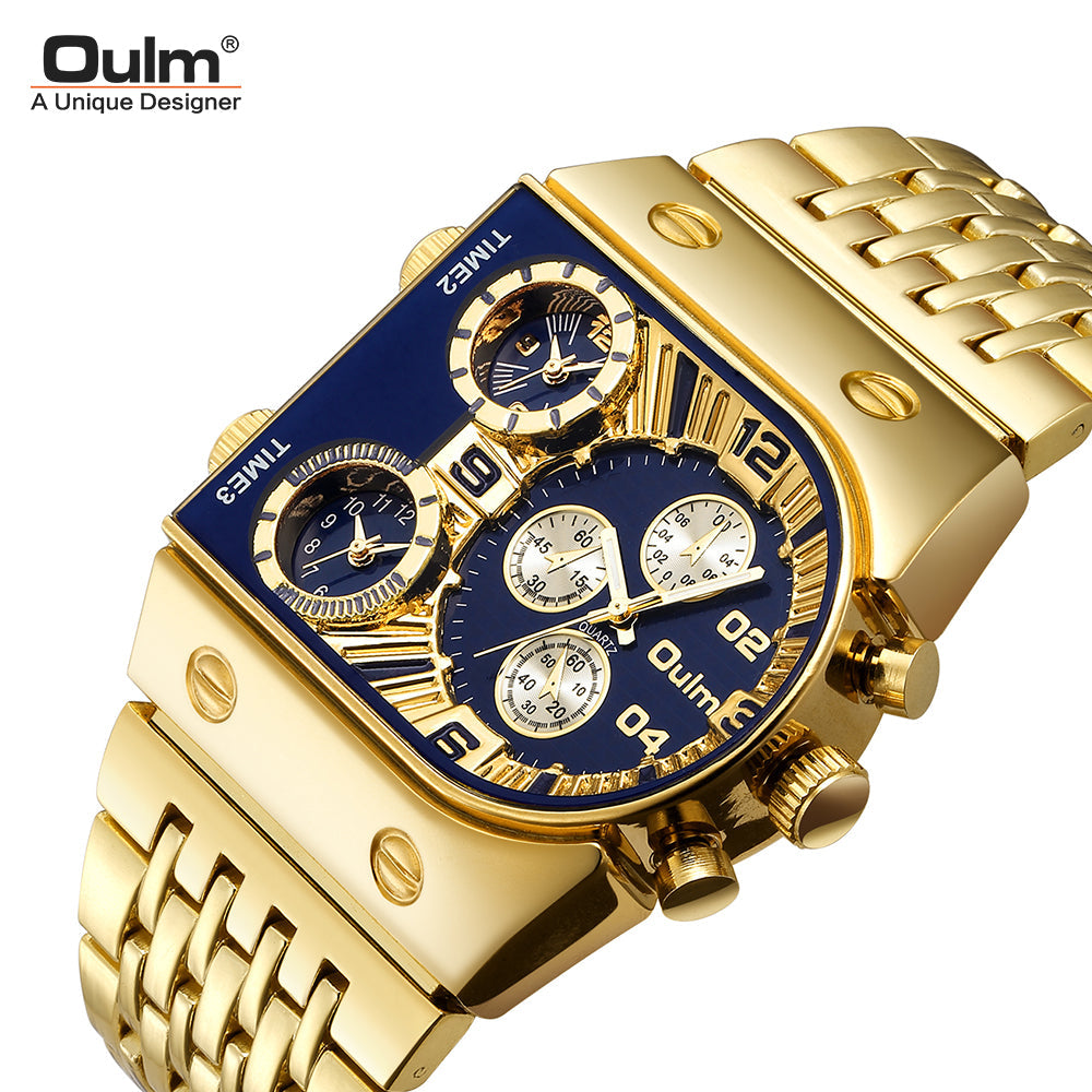 Oulm 9315 reloj de cuarzo para hombre, reloj hombre reloj masculino