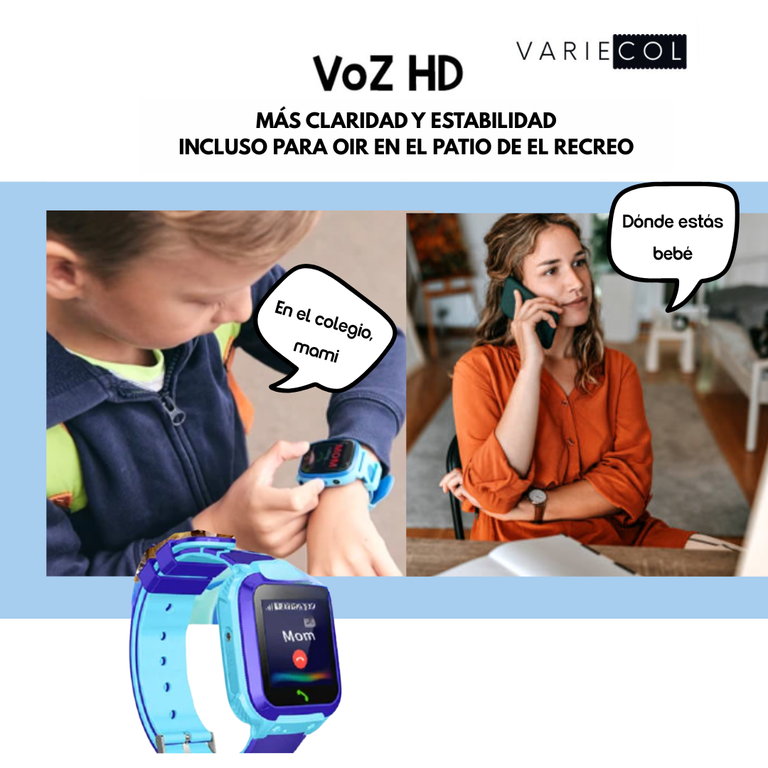 RELOJ INTELIGENTE PARA NIÑOS®.
