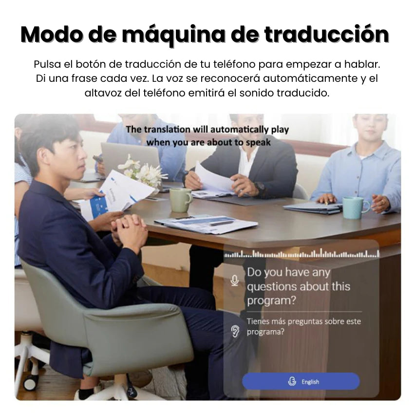 Auriculares Traductores TODO-en-1