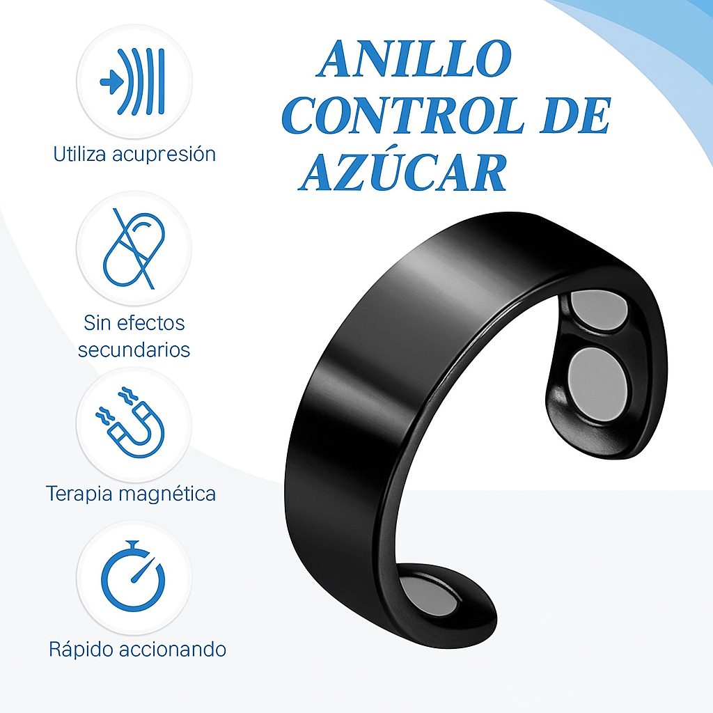 ANILLO REGULADOR Y CONTROL DEL AZÚCAR EN LA SANGRE