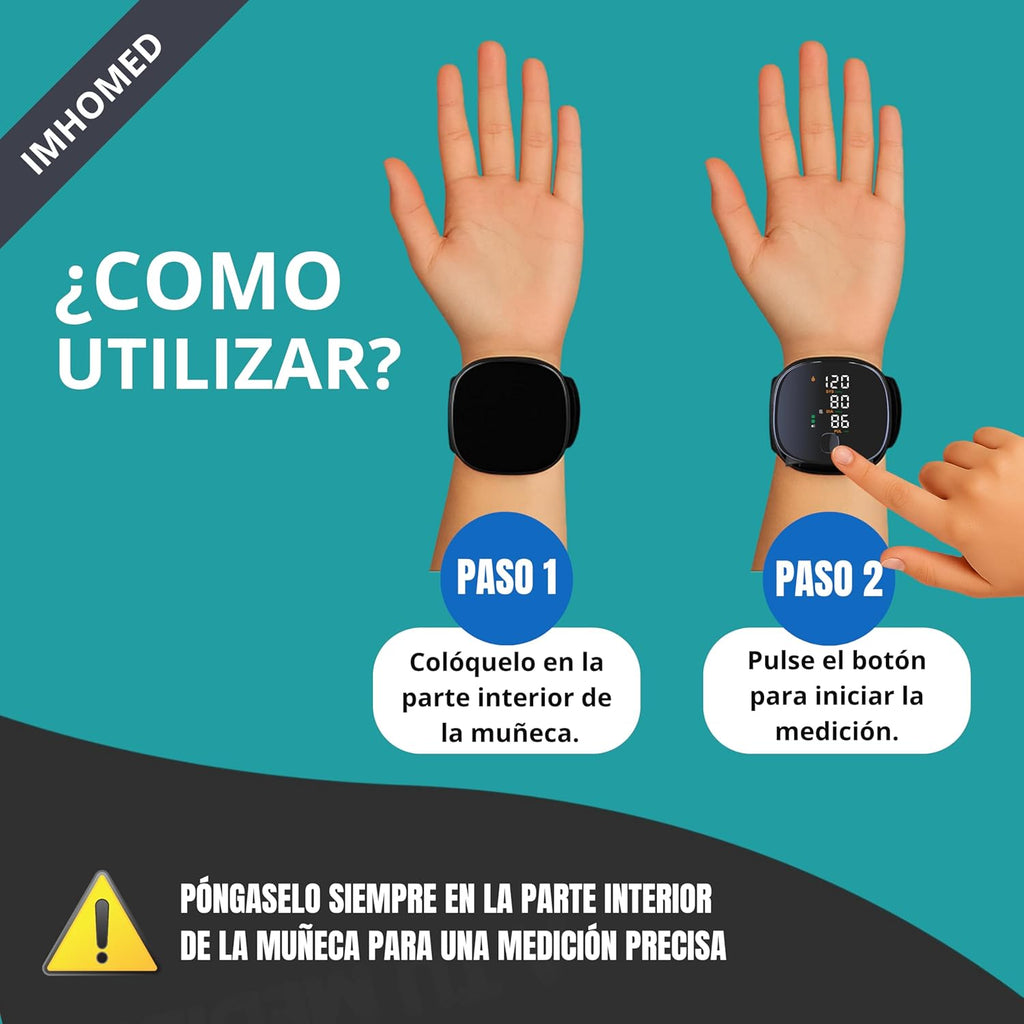 Tensiómetro profesional de muñeca