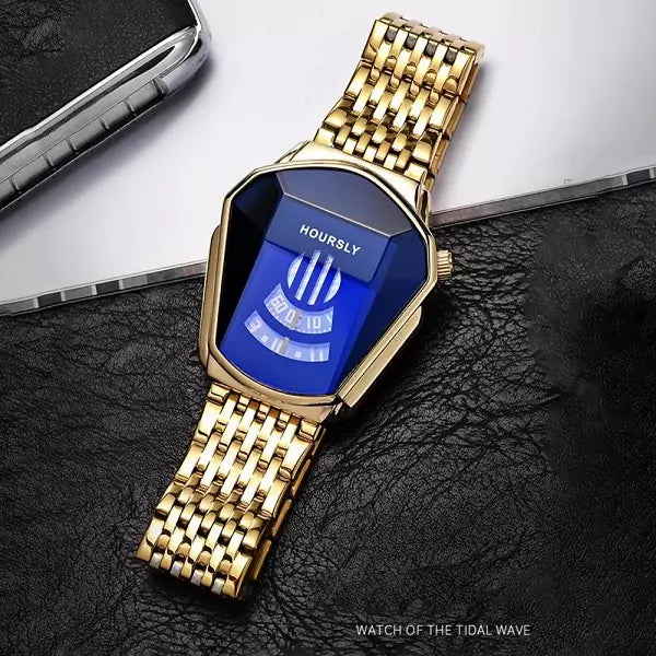 Reloj de Lujo Dorado HOURSLY 2025 – Exclusivo para Hombres con Estilo