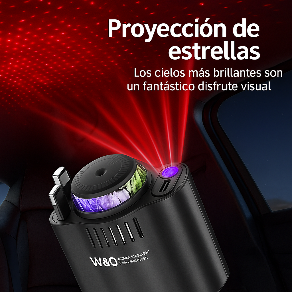 Cargador multifunción 5 en 1