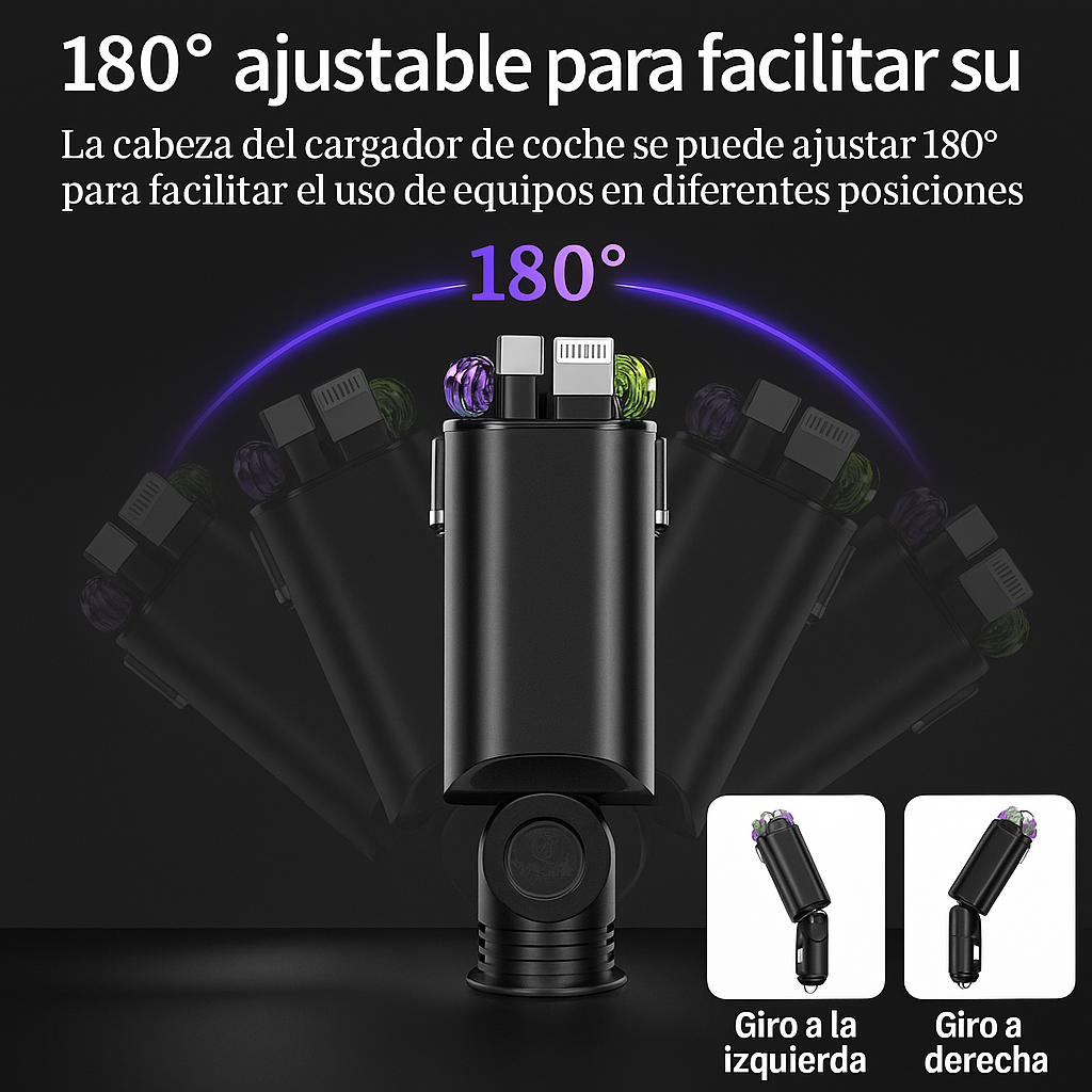 Cargador multifunción 5 en 1