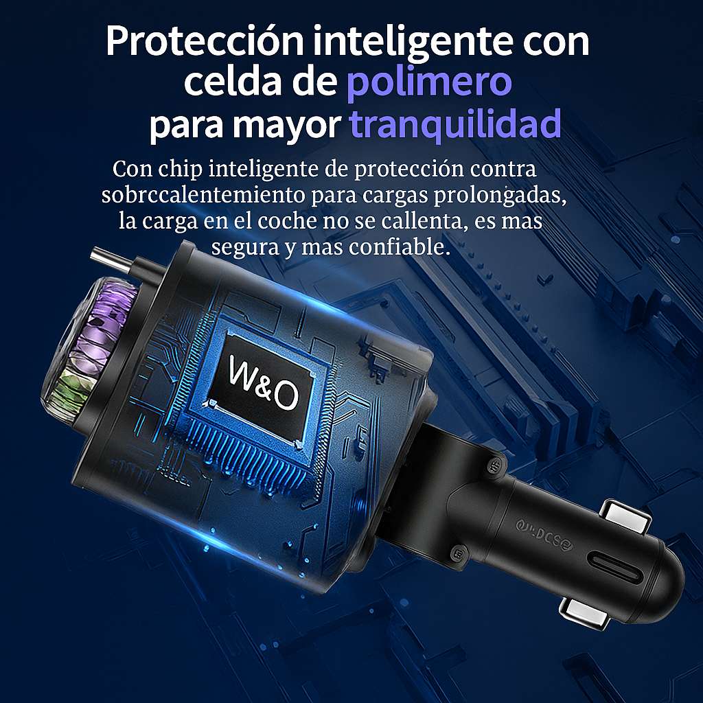 Cargador multifunción 5 en 1