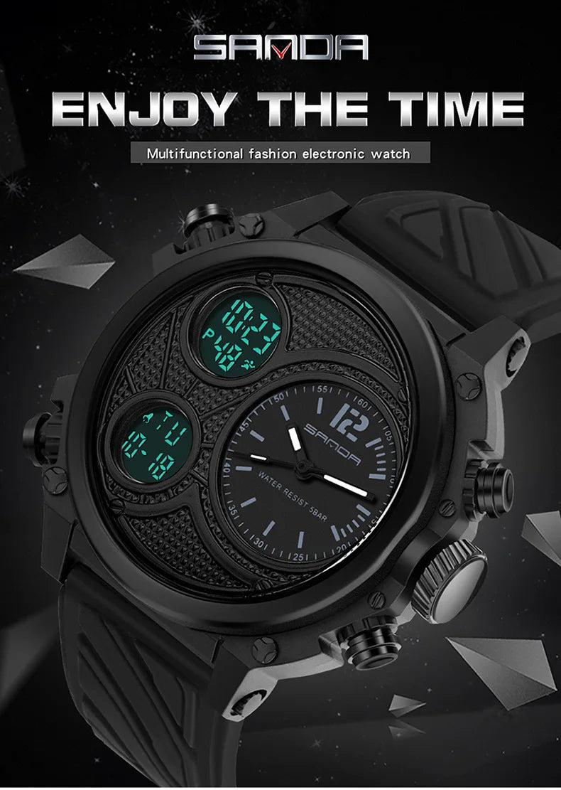 Reloj deportivo multifunción SANDA 3002