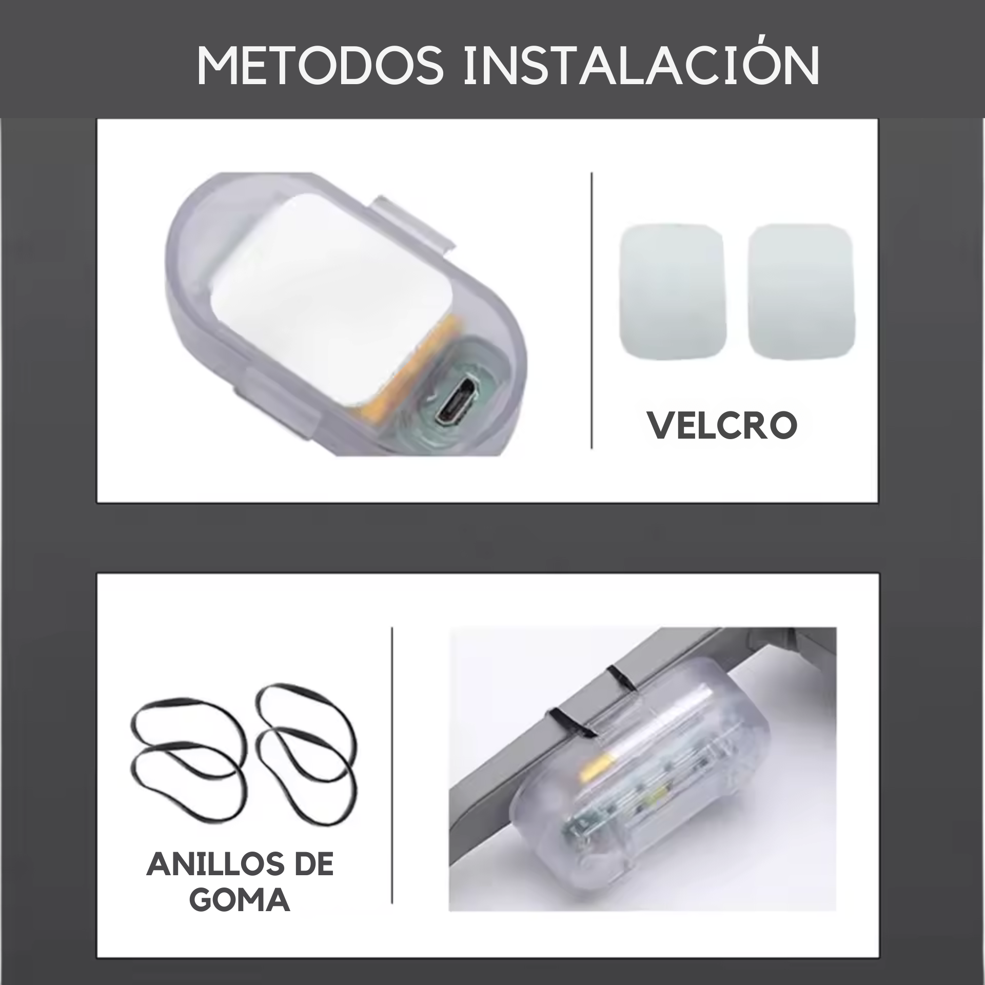 LUCES LED ESTROBOSCÓPICAS UNIVERSALES