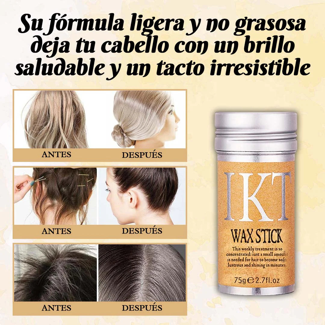 Cera Anti-Frizz en Barra con 🌟Fórmula de queratina brasileña🌟 Cera Anti-Frizz en Barra | OFERTA 1 DE REGALO + Balsamo Dior
