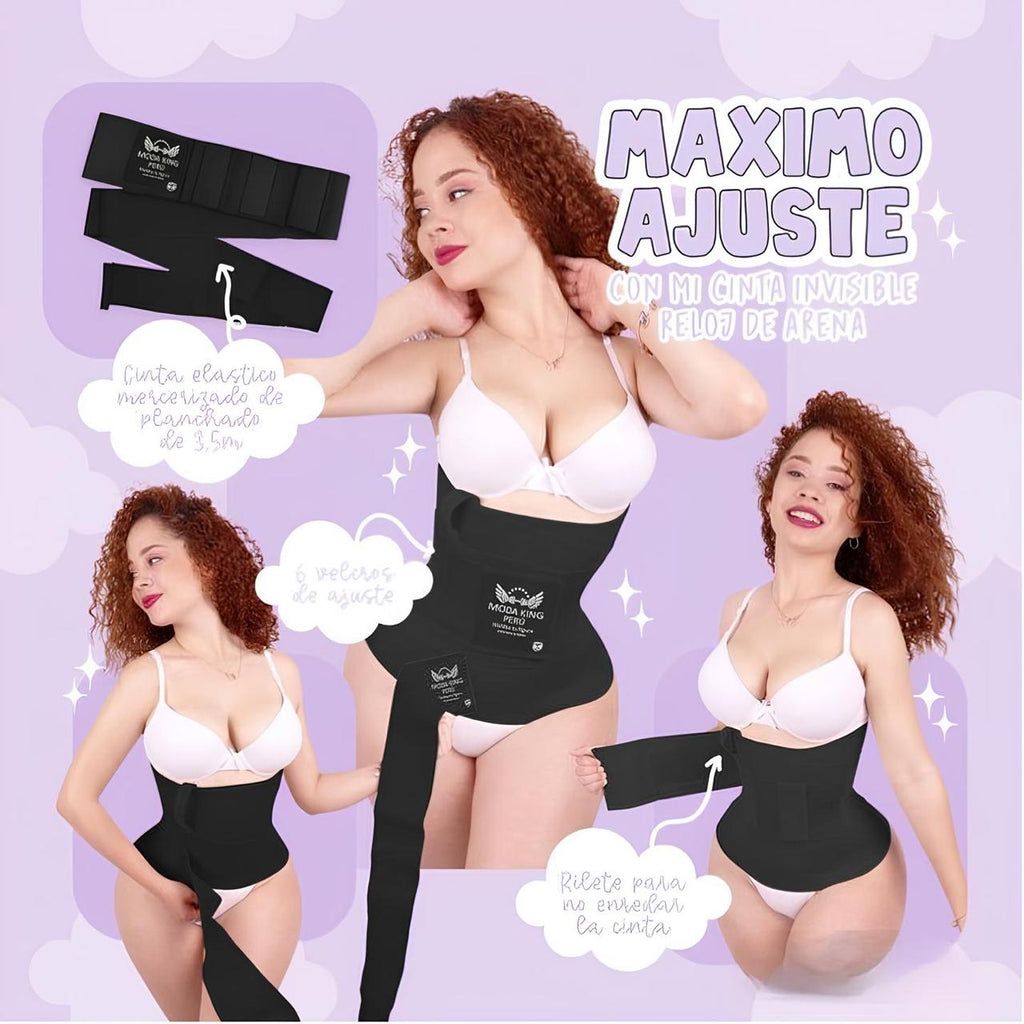 Faja Cinturilla Reloj De Arena