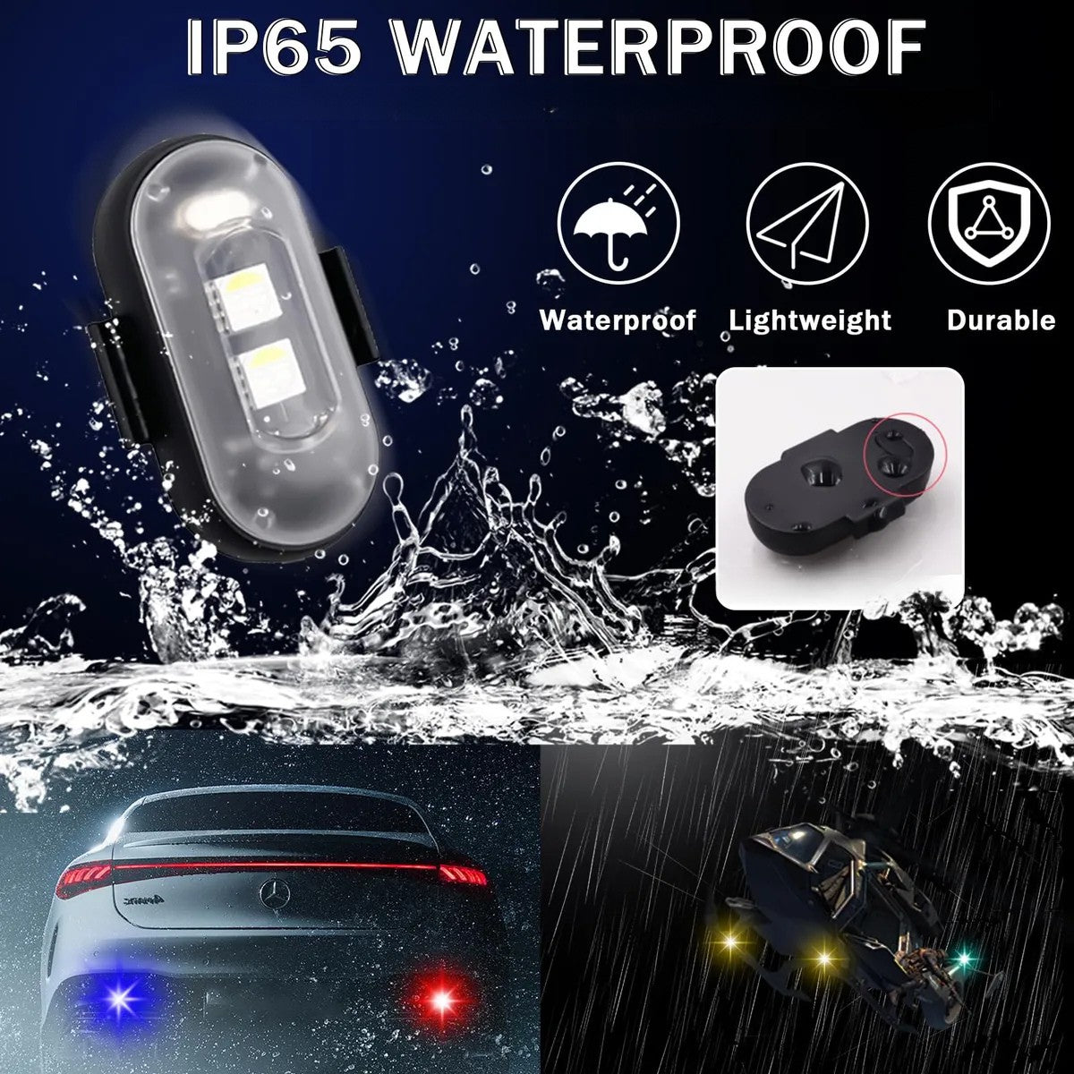 LUCES LED ESTROBOSCÓPICAS UNIVERSALES